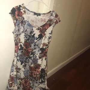 A dress with Flowers on it